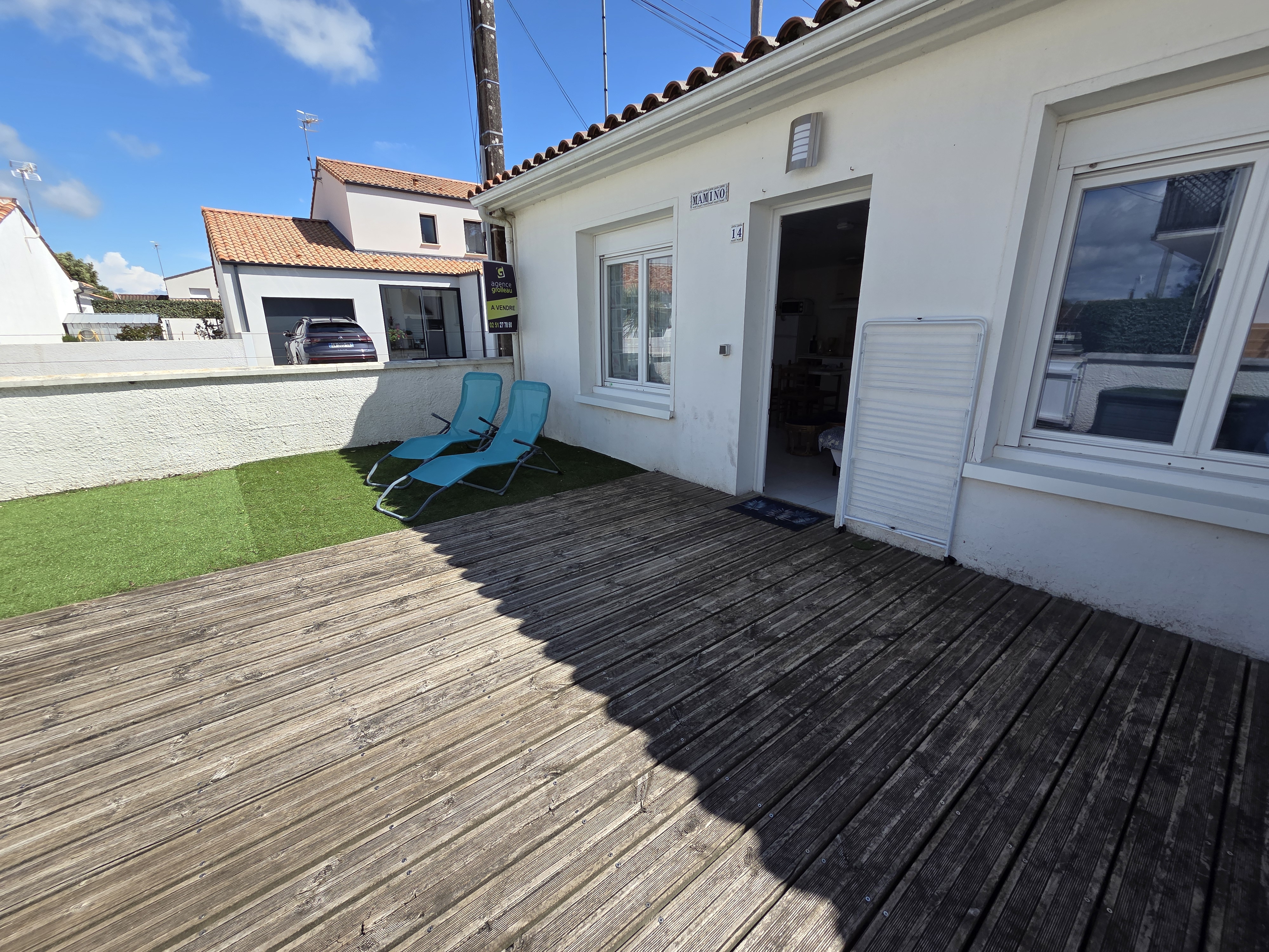 Maisonnette 4 couchages à 800m de la plage ! 